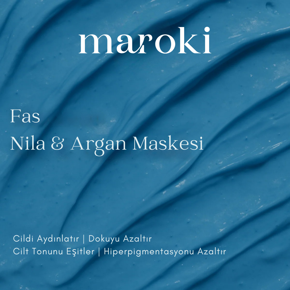 Fas Orijinal Nila&Argan Maskesi