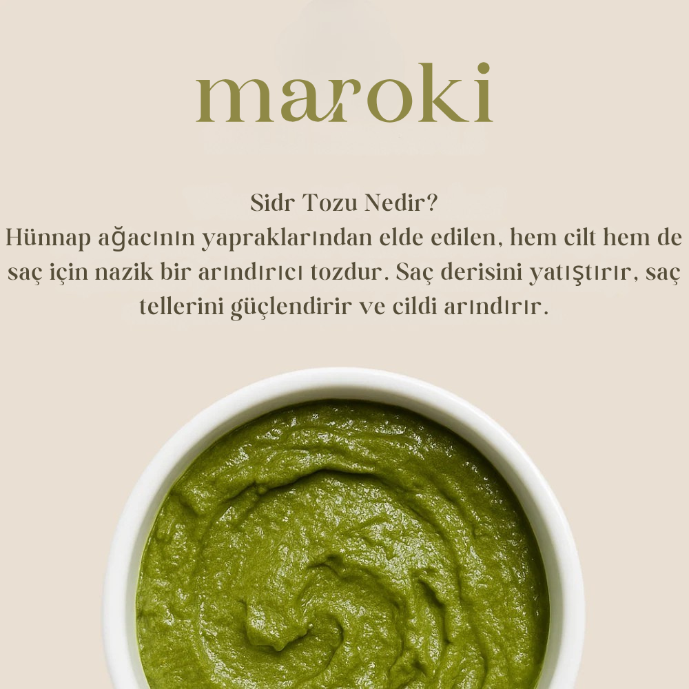 Fas Sidr Tozu | Cilt ve Saç İçin