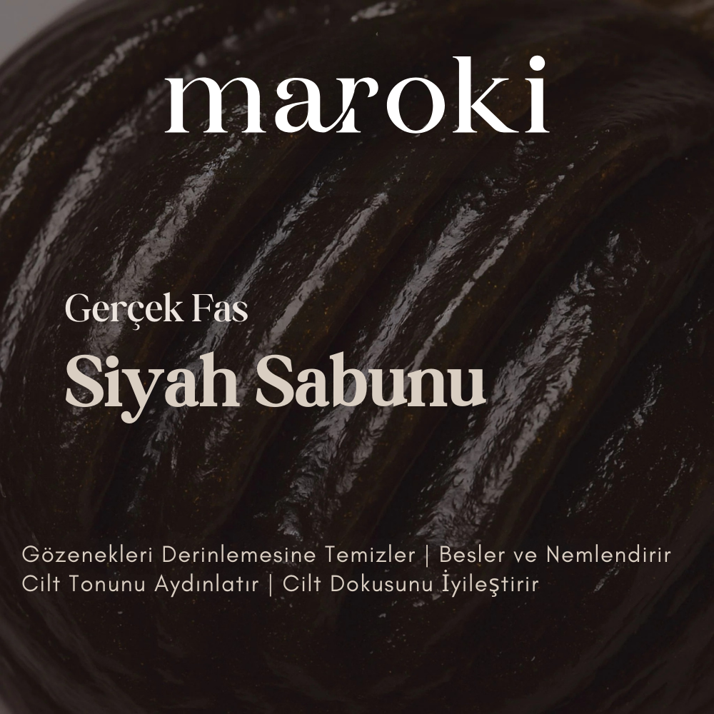 Fas Orijinal Siyah Sabunu