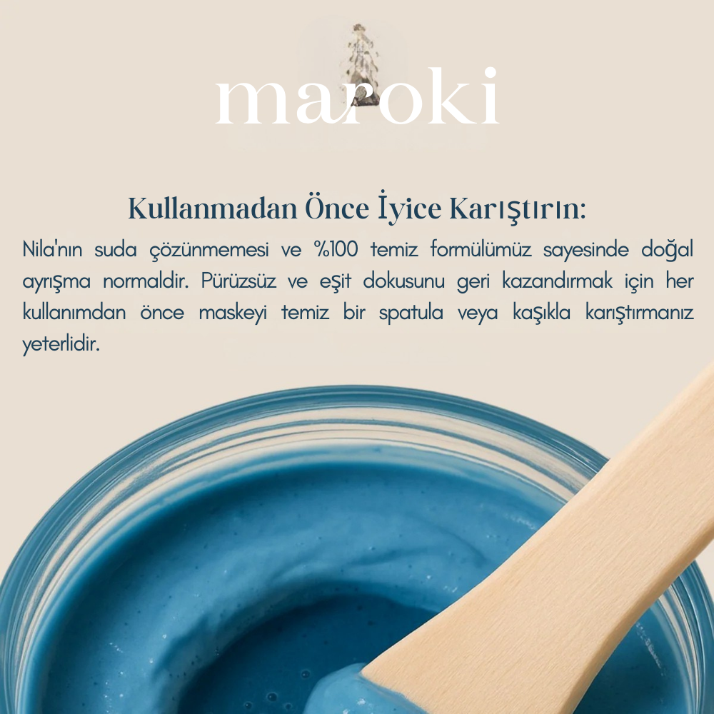 Fas Orijinal Nila&Argan Maskesi